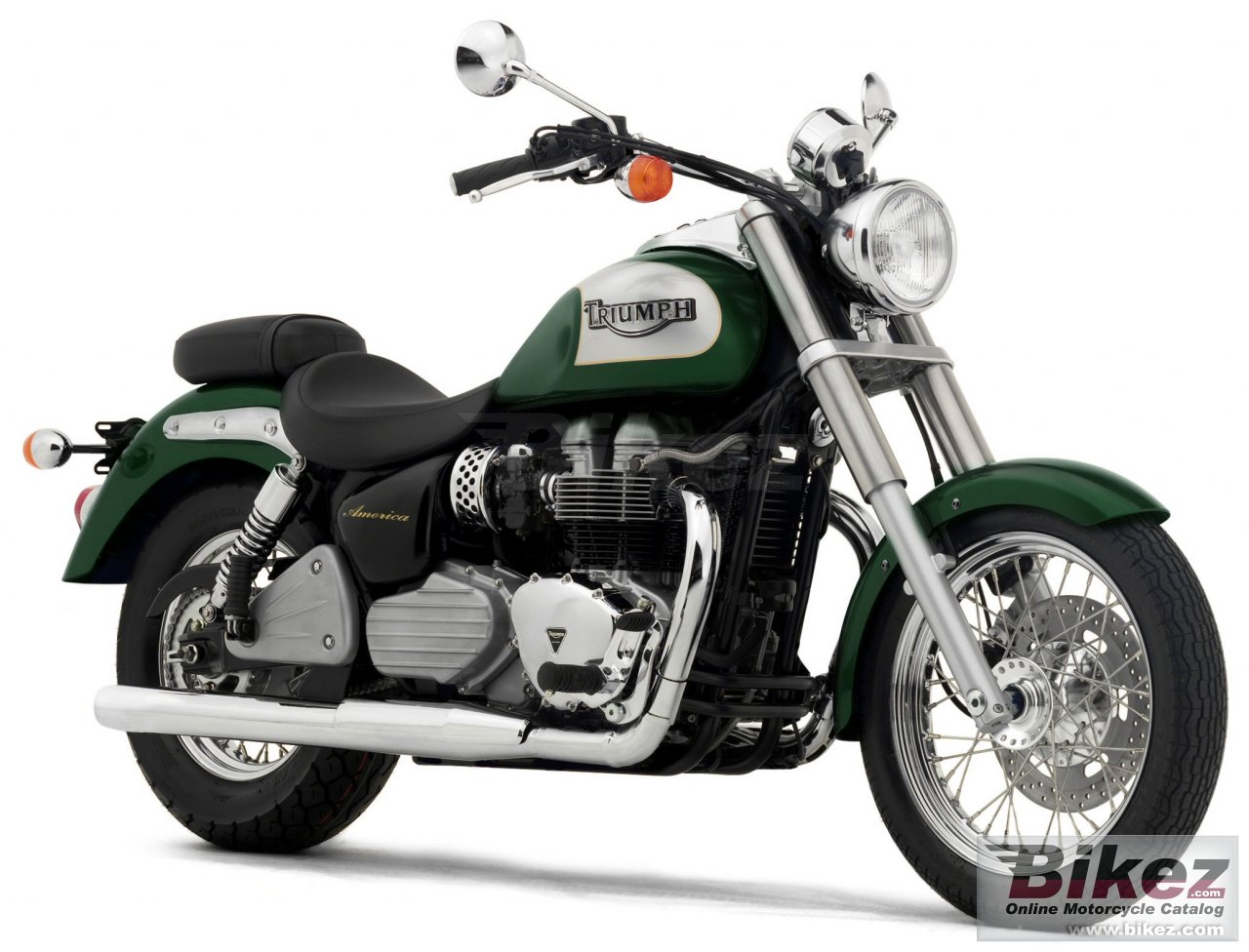 Big Triumph america picture and wallpaper from Bikez.com